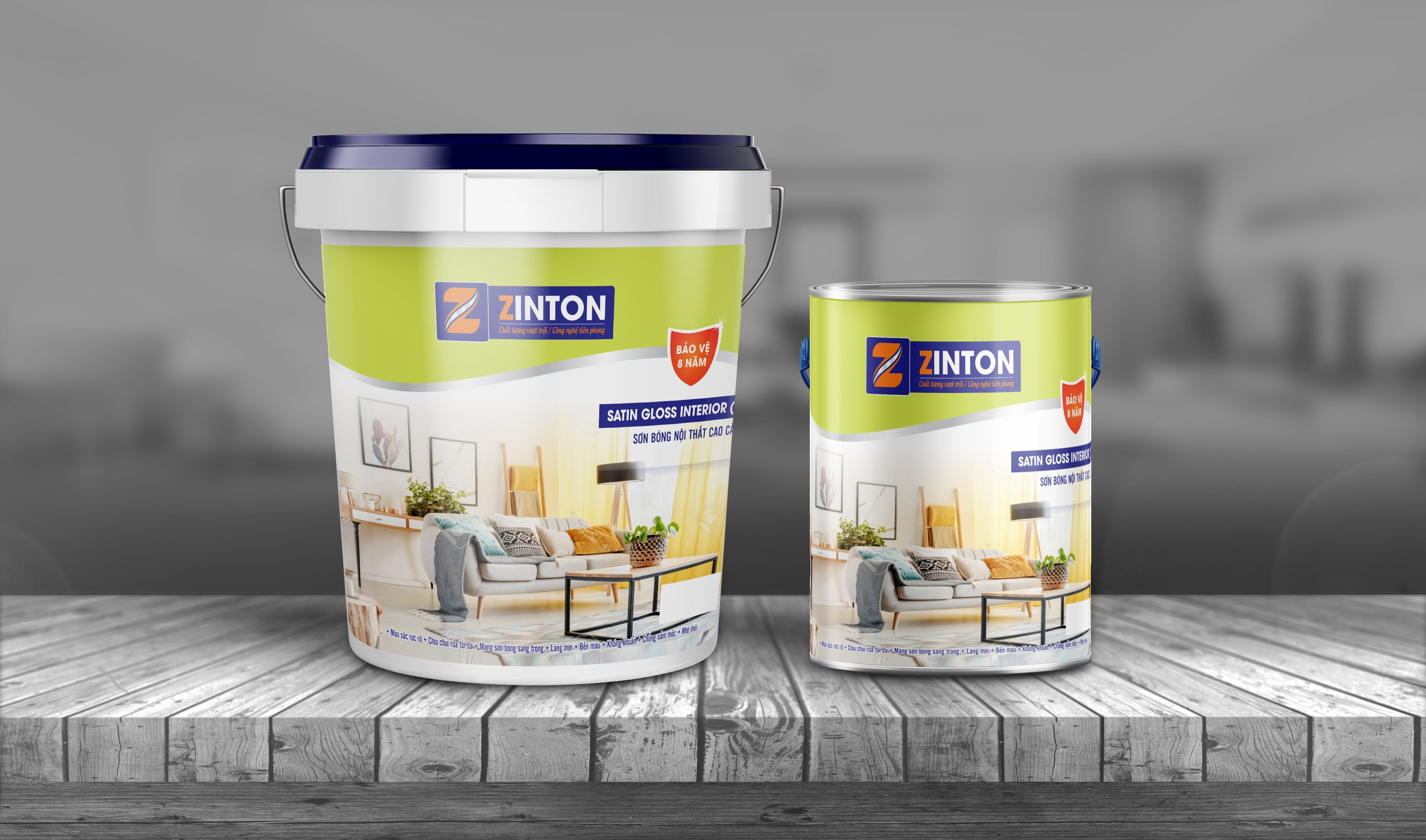 Sơn bóng nội thất cao cấp